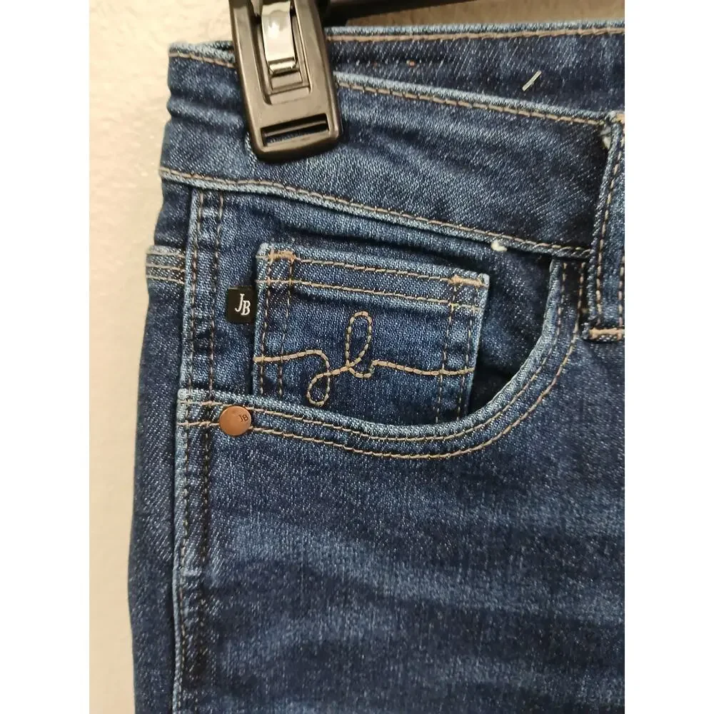 Judy Blue High-Rise Cropped Straight Leg Jeans size 5/27 - Picture 5 of 10